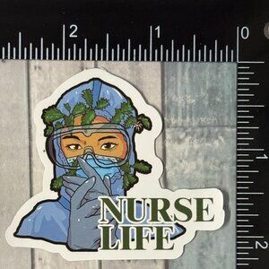 🌀10/$10🌀 Healthcare Nurse Doctor Reusable Waterproof Vinyl Sticker Decal